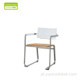 Conjunto de mesa de jantar de backrest ajustável Mobiliário de exterior